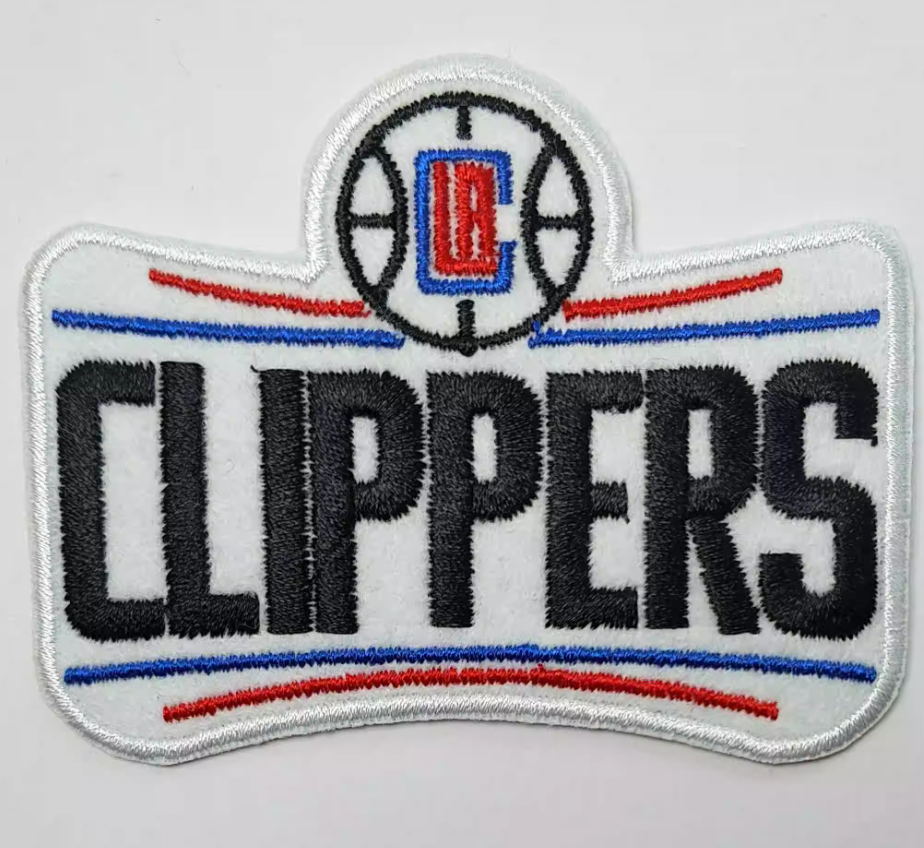 Los Angeles Clippers Logo Iron on Patch 6.5cmx8.3cm